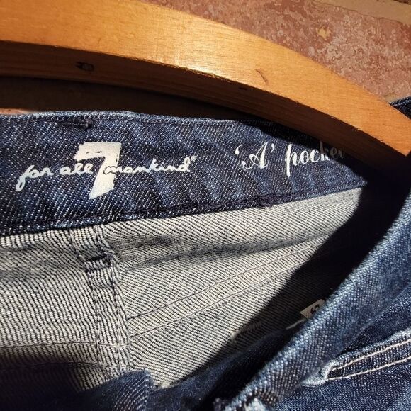 7 For All Mankind A Pocket Jeans size 29 - Picture 3 of 5